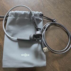 Shokz Wireless Headphones with Charging Cable